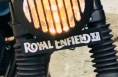 Front Name Plate Board Royal Enfield - Image 2