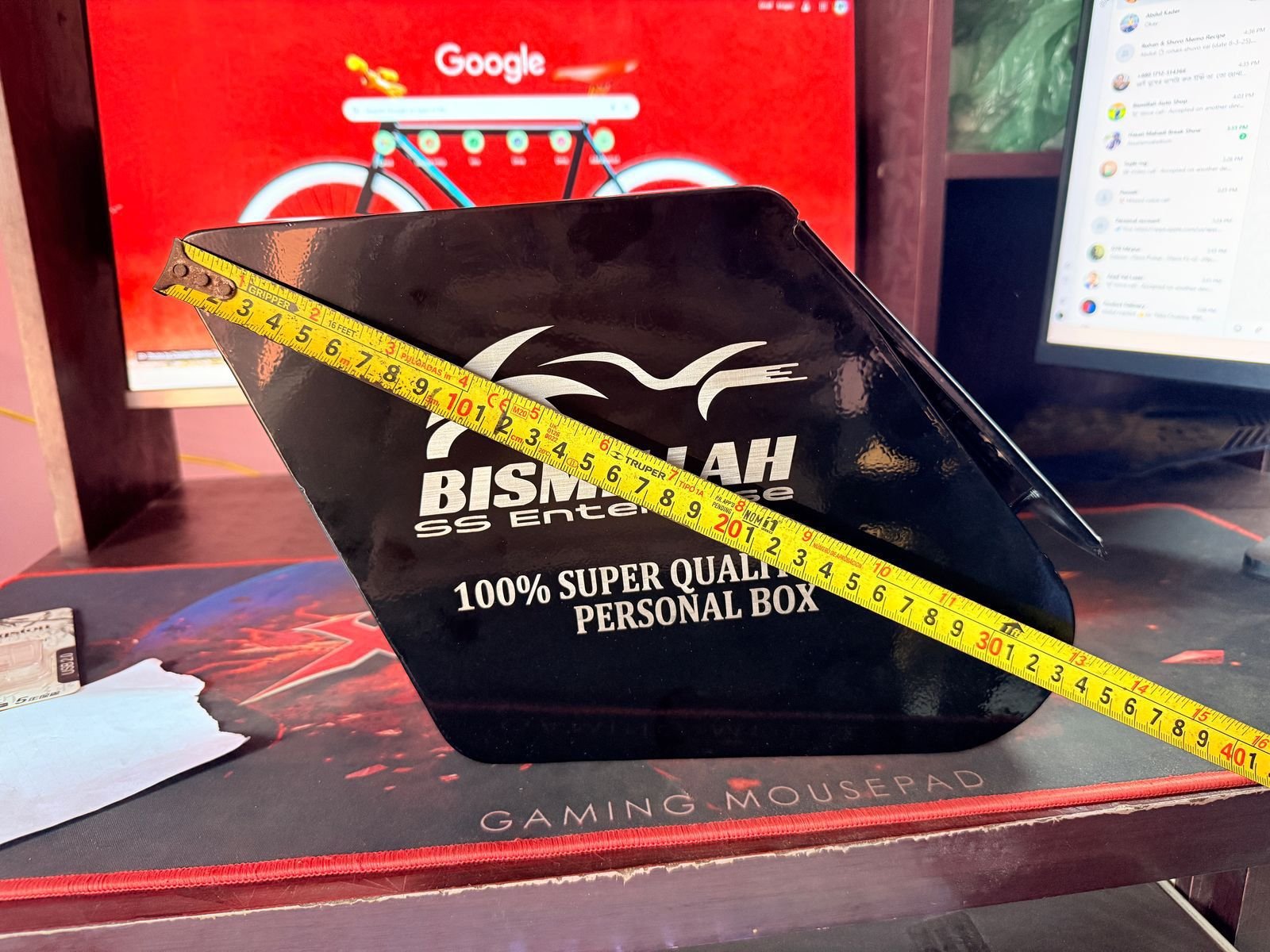 প্রিমিয়াম কোয়ালিটি টুলবক্স big (সকল বাইকের জন্য উপযোগী) - Image 6